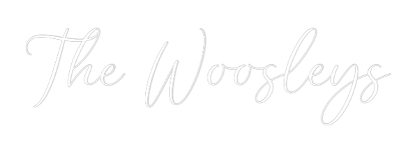 CREATE YOUR OWN WEDDING NEON SIGN The Woosleys