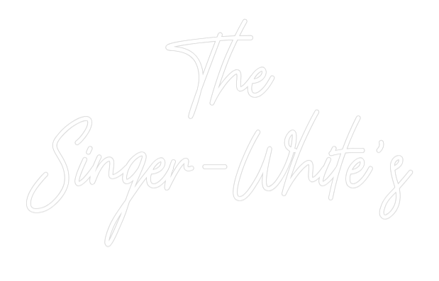 CREATE YOUR OWN WEDDING NEON SIGN The
Singer-W...