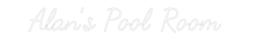 CREATE YOUR OWN WEDDING NEON SIGN Alan's Pool R...