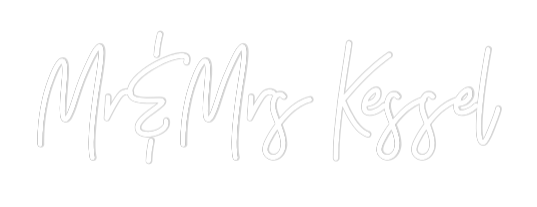 CREATE YOUR OWN WEDDING NEON SIGN Mr&Mrs Kessel