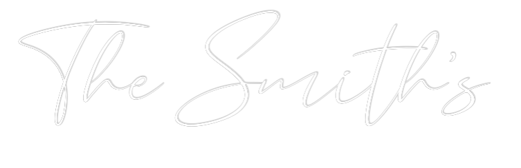 CREATE YOUR OWN WEDDING NEON SIGN The Smith’s