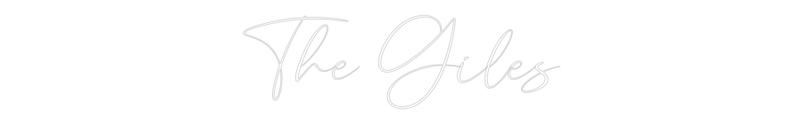 CREATE YOUR OWN WEDDING NEON SIGN The Giles