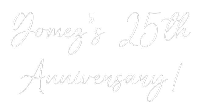CREATE YOUR OWN WEDDING NEON SIGN Gomez’s 25th ...