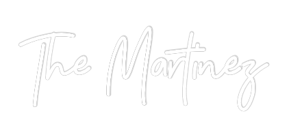 CREATE YOUR OWN WEDDING NEON SIGN The Martinez