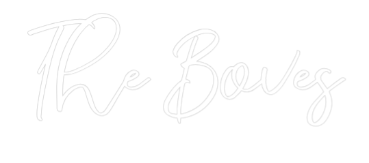 CREATE YOUR OWN WEDDING NEON SIGN The Boves
