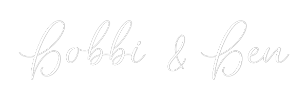 CREATE YOUR OWN WEDDING NEON SIGN Bobbi & Ben