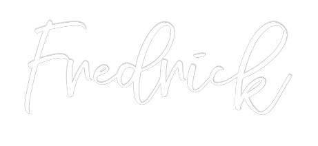 CREATE YOUR OWN WEDDING NEON SIGN Fredrick