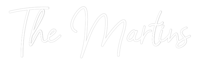 CREATE YOUR OWN WEDDING NEON SIGN The Martins