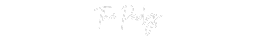 CREATE YOUR OWN WEDDING NEON SIGN The Paulys