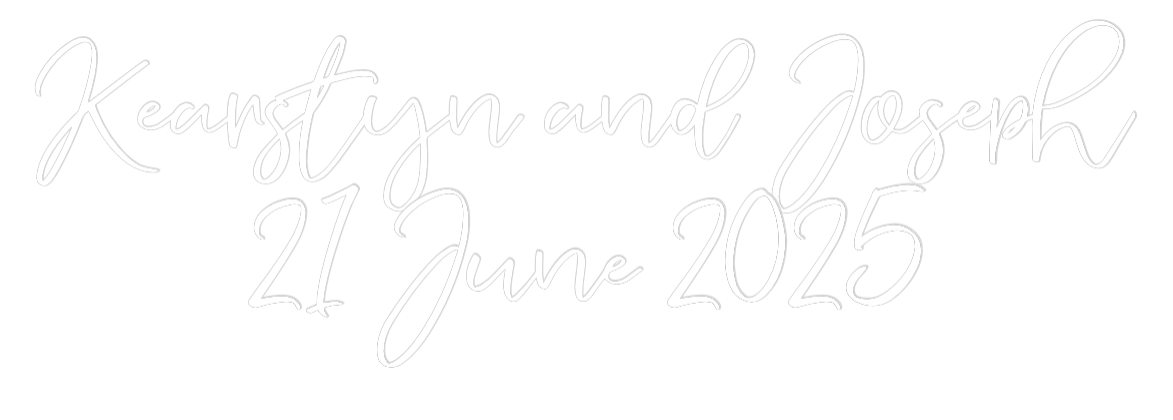 CREATE YOUR OWN WEDDING NEON SIGN Kearstyn and ...
