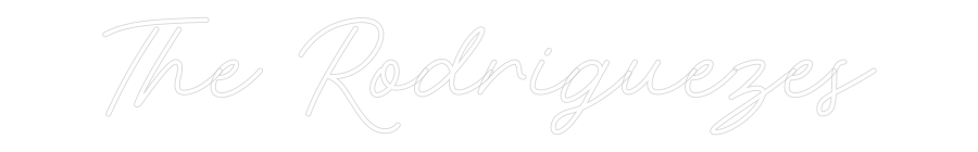 CREATE YOUR OWN WEDDING NEON SIGN The Rodriguezes