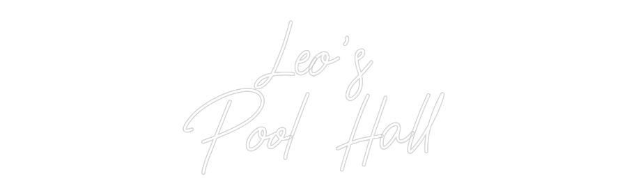 CREATE YOUR OWN WEDDING NEON SIGN Leo's
Pool H...