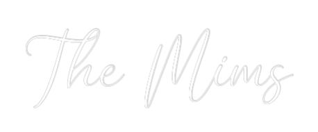 CREATE YOUR OWN WEDDING NEON SIGN The Mims