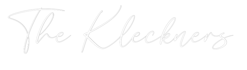 CREATE YOUR OWN WEDDING NEON SIGN The Kleckners