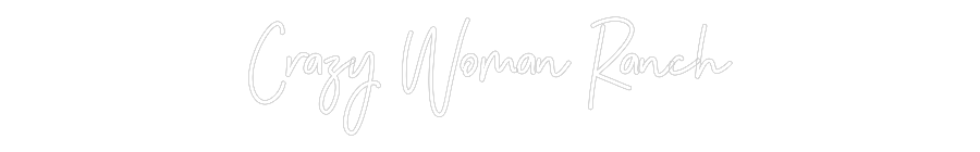 CREATE YOUR OWN WEDDING NEON SIGN Crazy Woman R...