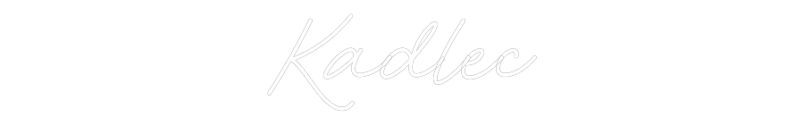 CREATE YOUR OWN WEDDING NEON SIGN Kadlec