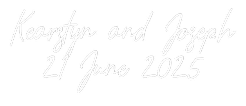 CREATE YOUR OWN WEDDING NEON SIGN Kearstyn and ...