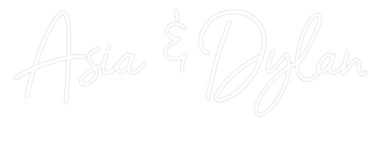 CREATE YOUR OWN WEDDING NEON SIGN Asia & Dylan