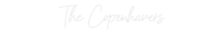 CREATE YOUR OWN WEDDING NEON SIGN The Copenhavers