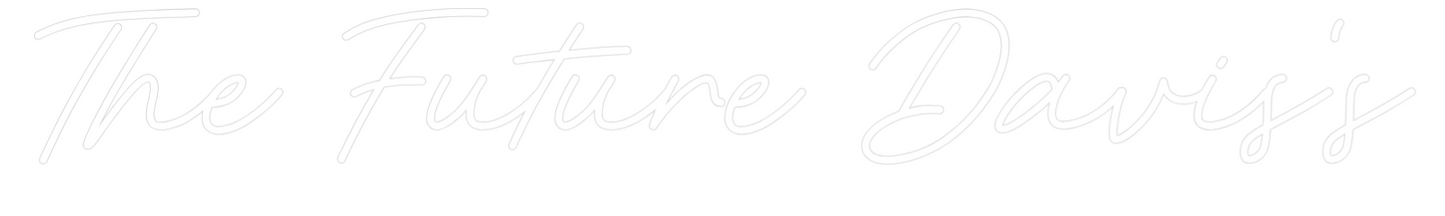 CREATE YOUR OWN WEDDING NEON SIGN The Future Da...