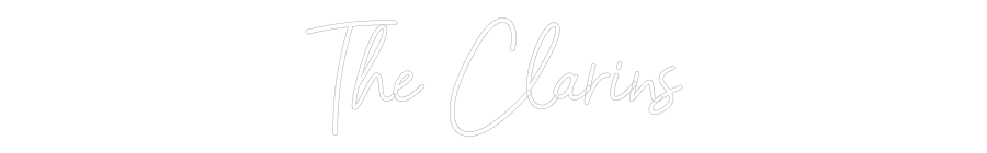 CREATE YOUR OWN WEDDING NEON SIGN The Clarins