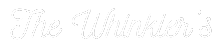 CREATE YOUR OWN WEDDING NEON SIGN The Whinkler’s