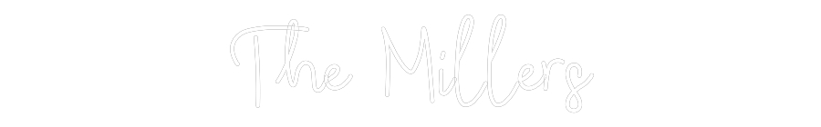 CREATE YOUR OWN WEDDING NEON SIGN The Millers