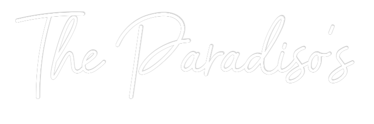 CREATE YOUR OWN WEDDING NEON SIGN The Paradiso’s