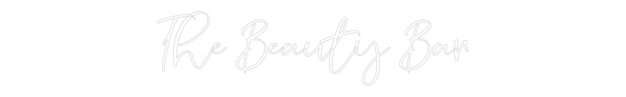 CREATE YOUR OWN WEDDING NEON SIGN The Beauty Bar