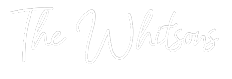 CREATE YOUR OWN WEDDING NEON SIGN The Whitsons