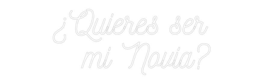 CREATE YOUR OWN WEDDING NEON SIGN ¿Quieres ser ...