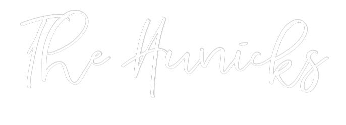 CREATE YOUR OWN WEDDING NEON SIGN The Hunicks