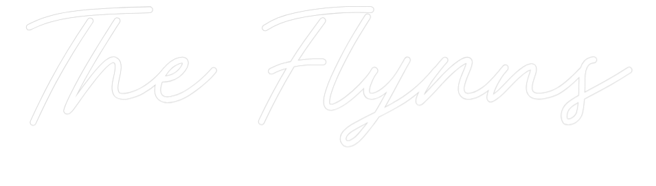 CREATE YOUR OWN WEDDING NEON SIGN The Flynns