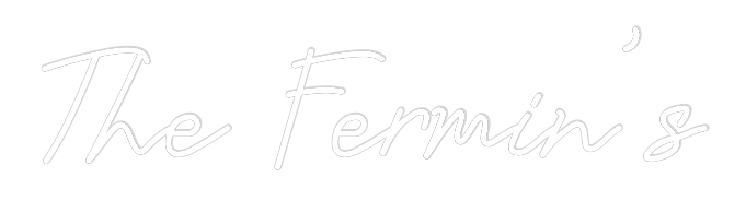 CREATE YOUR OWN WEDDING NEON SIGN The Fermin’s