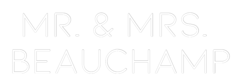 CREATE YOUR OWN WEDDING NEON SIGN Mr. & Mrs. 
...