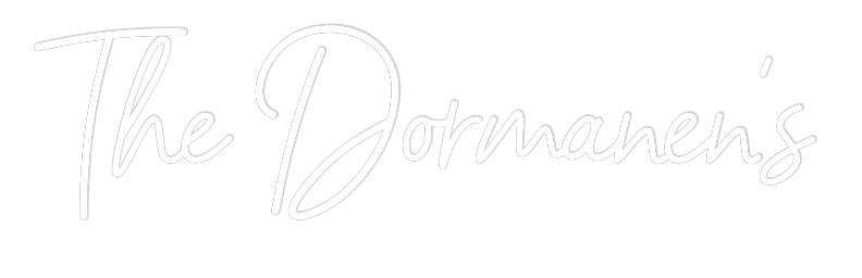 CREATE YOUR OWN WEDDING NEON SIGN The Dormanen’s