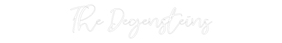 CREATE YOUR OWN WEDDING NEON SIGN The Degensteins