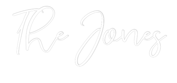 CREATE YOUR OWN WEDDING NEON SIGN The Jones