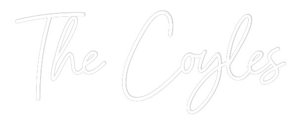 CREATE YOUR OWN WEDDING NEON SIGN The Coyles