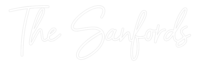 CREATE YOUR OWN WEDDING NEON SIGN The Sanfords