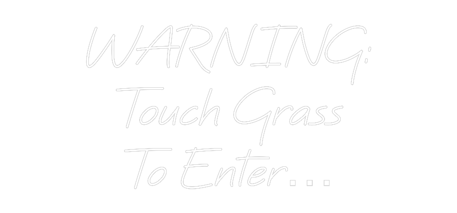 CREATE YOUR OWN WEDDING NEON SIGN WARNING:
Tou...