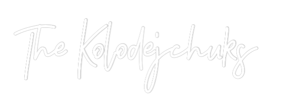 CREATE YOUR OWN WEDDING NEON SIGN The Kolodejch...