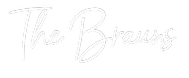 CREATE YOUR OWN WEDDING NEON SIGN The Brauns