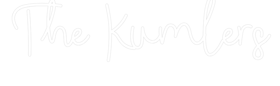 CREATE YOUR OWN WEDDING NEON SIGN The Kumlers