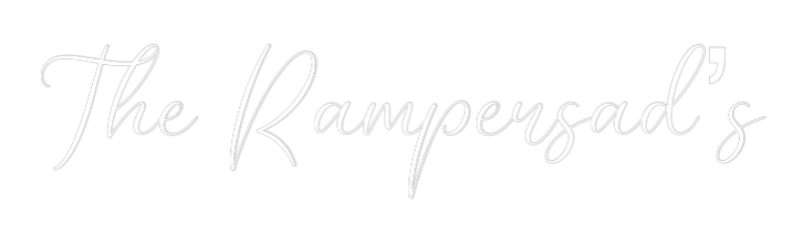 CREATE YOUR OWN WEDDING NEON SIGN The Rampersad’s