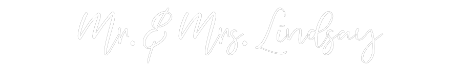 CREATE YOUR OWN WEDDING NEON SIGN Mr. & Mrs. Li...