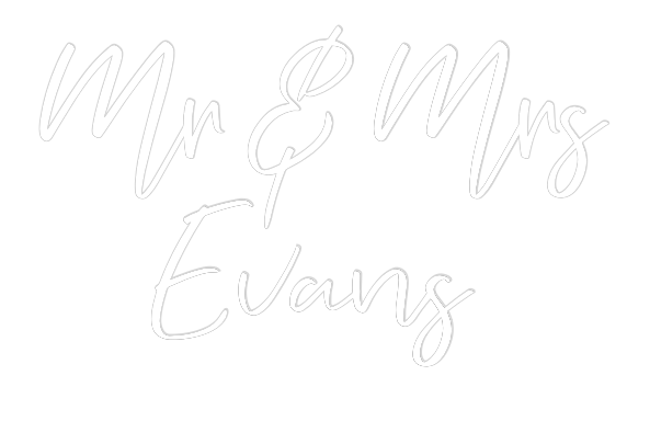 CREATE YOUR OWN WEDDING NEON SIGN Mr & Mrs 
  ...