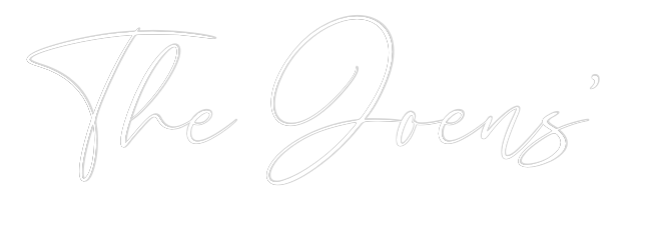 CREATE YOUR OWN WEDDING NEON SIGN The Joens’