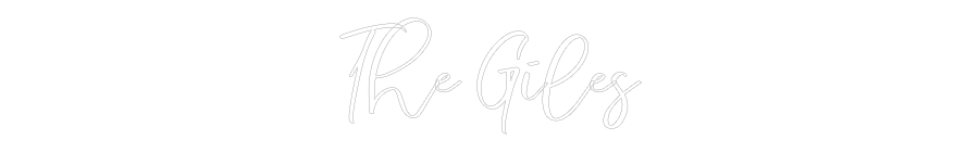 CREATE YOUR OWN WEDDING NEON SIGN The Giles