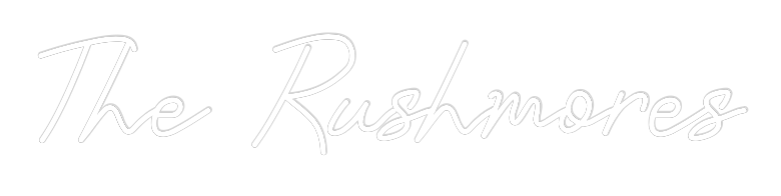 CREATE YOUR OWN WEDDING NEON SIGN The Rushmores